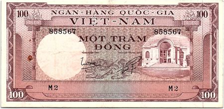 Vietnam du Sud 100 Dong 1996 - TTB - Série M.2 - P.18