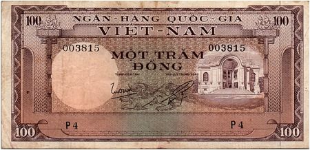 Vietnam du Sud 100 Dong 1996 - TTB - Série P.4 - P.18