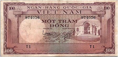Vietnam du Sud 100 Dong 1996 - TTB - Série T.1 - P.18