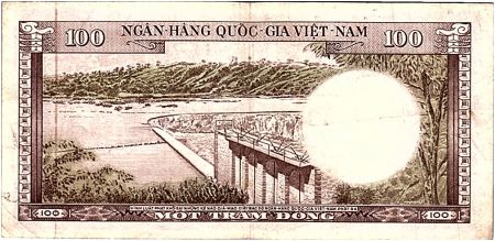Vietnam du Sud 100 Dong 1996 - TTB - Série T.1 - P.18