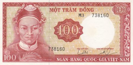 Vietnam du Sud 100 Dong Le Van Duyet - ND 1966