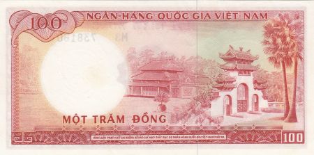 Vietnam du Sud 100 Dong Le Van Duyet - ND 1966