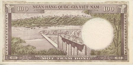 Vietnam du Sud 100 Dong Palais