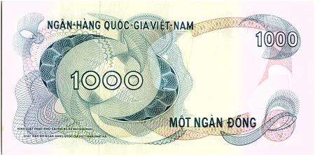 Vietnam du Sud 1000 Dong, Banque centrale - 1971 - P.29 - X2