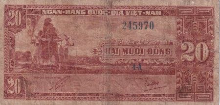 Vietnam du Sud 20 Dong - Agriculture - ND (1955) - P.6