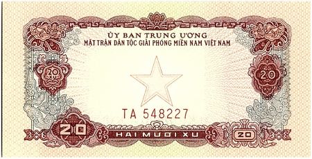 Vietnam du Sud 20 Xu,  Emblème - 1963 - P.R2