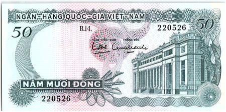 Vietnam du Sud 50 Dong, Banque centrale - 1969 - P.25