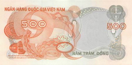 Vietnam VIÊT NAM DU SUD - 500 DÔNG 1970