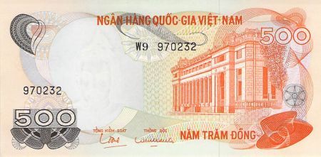 Vietnam VIÊT NAM DU SUD - 500 DÔNG 1970
