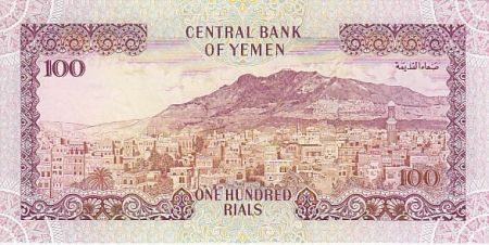 Yémen (République Arabe) 100 Rials Vue de Aden - Cité de Sana\'a
