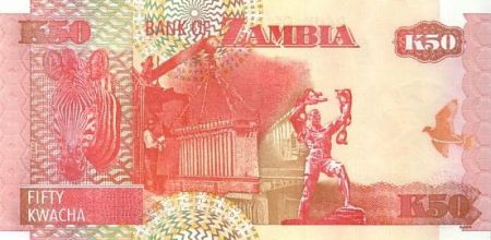 Zambie 50 Kwacha Aigle - Fonderie 2003
