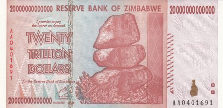 Zimbabwe 20 000 000 000 000 Dollars 2008 - Chiremba, Exploitation de minerai, Silos