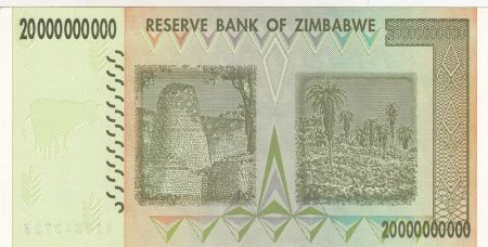 Zimbabwe 20 000 000 000 Dollars 2008 - Chiremba, Village