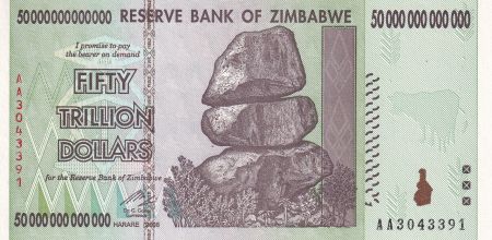 Zimbabwe 50 Trillion de dollars - Chiremba - 2008 - P.90